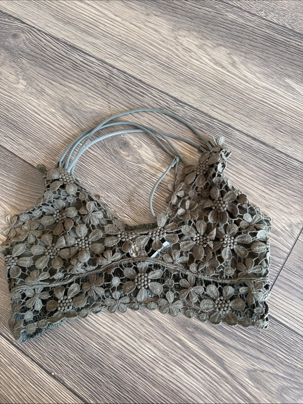 Free People Miss Dazie bralette features an intricate crochet floral lace design - Picture 6 of 12